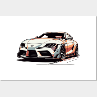 Toyota Supra Posters and Art